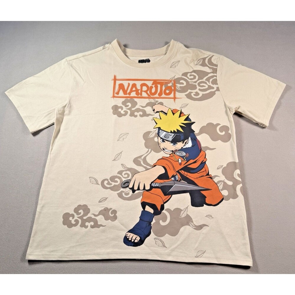 NARUTO | Shippuden Graphic Uzumaki T-Shirt Anime • Sz Medium NWT